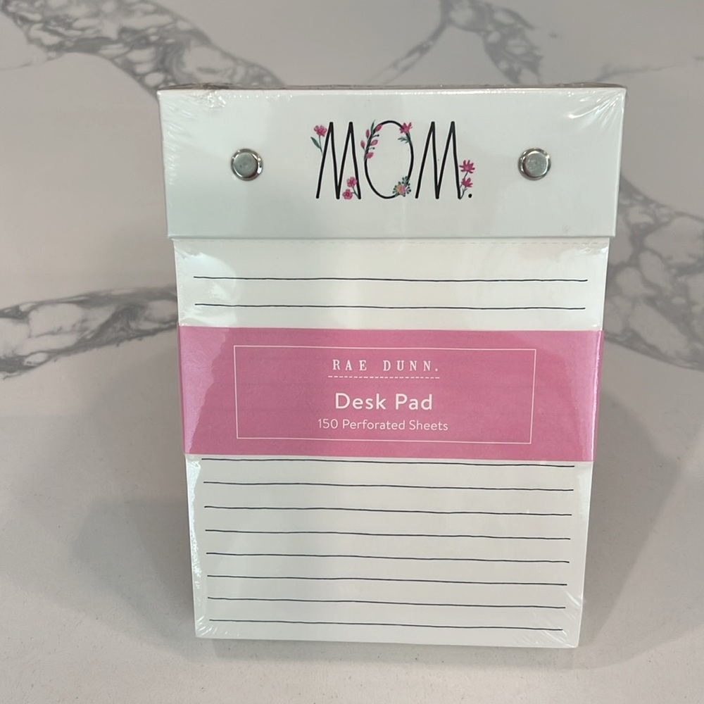 Rae Dunn M🌸M Desk Pad. - Picture 14 of 16